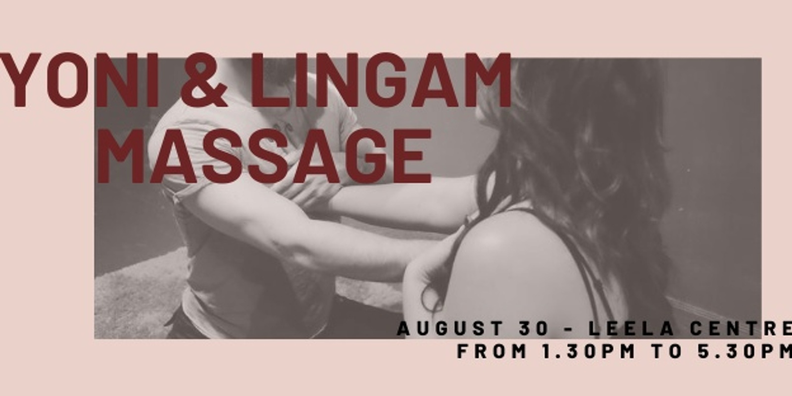 Yoni And Lingam Massage Sydney Humanitix