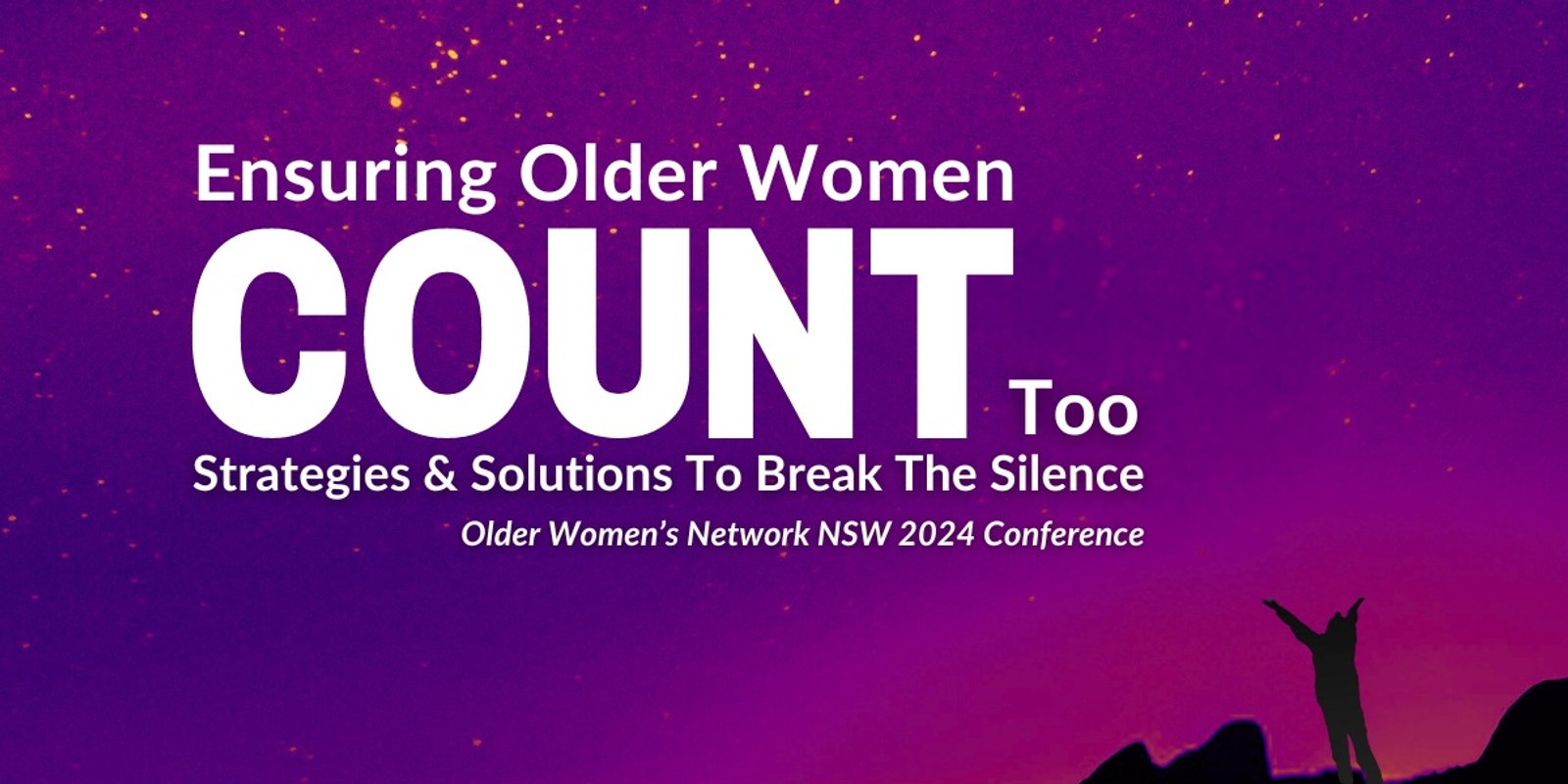 Banner image for Ensuring Older Women Count Too