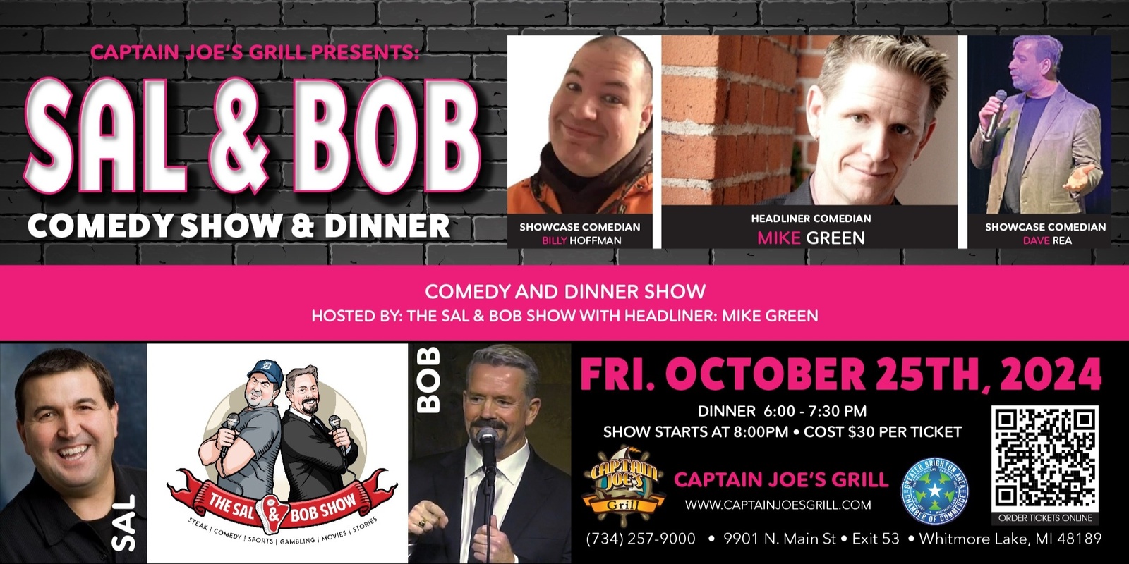 Banner image for THE SAL BOB COMEDY SHOW