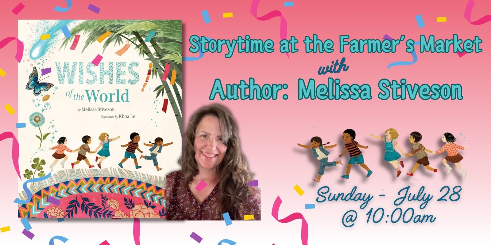 Banner image for A Farmer's Market Storytime with Melissa Stiveson