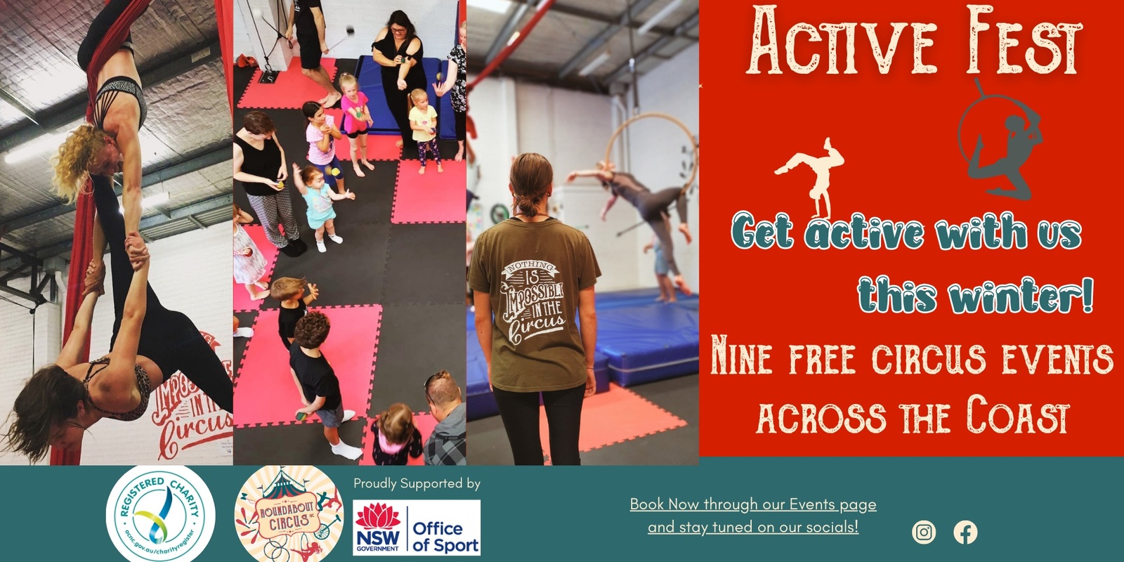 SASS Active Fest - Adult & teen aerial and All ages juggling workshops PLUS Make your own Juggling balls