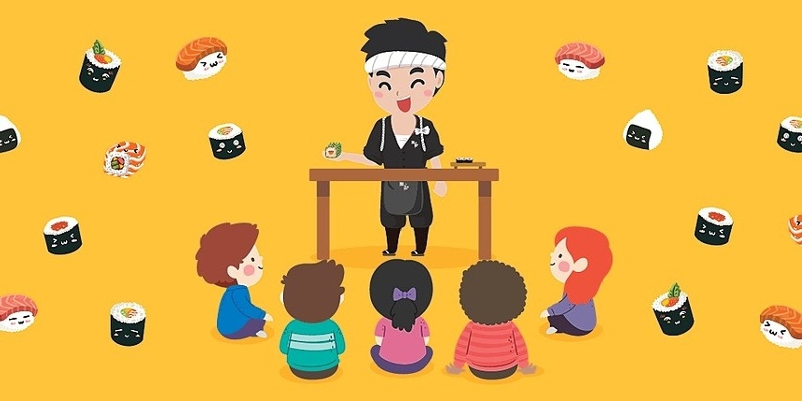 Banner image for Kids Sushi Workshops with Sushi Hub