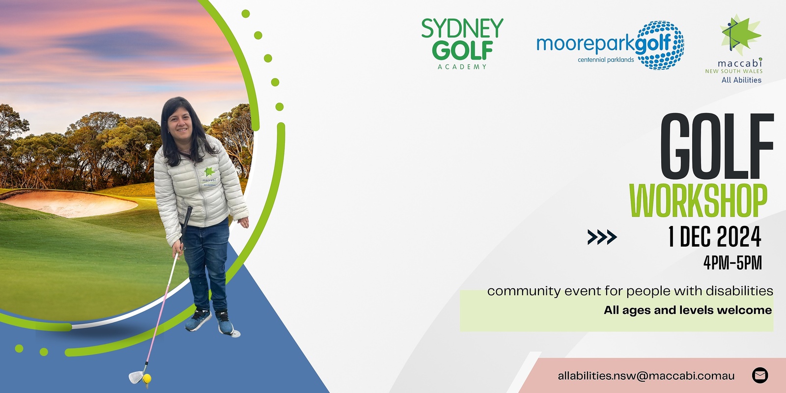 Banner image for Maccabi All Abilities Golf - 1 December 2024