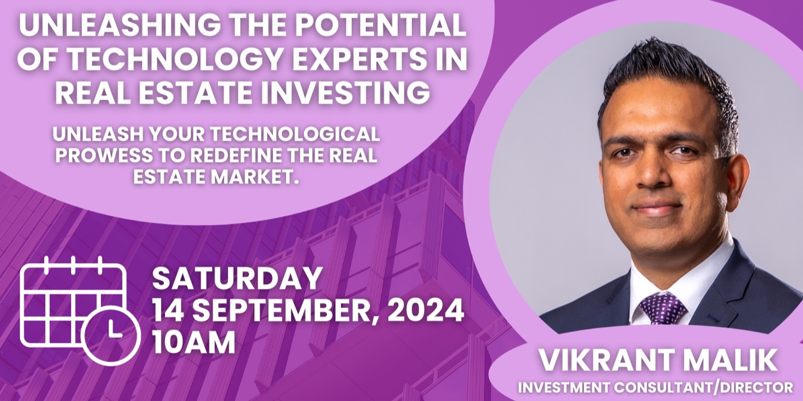 Banner image for Unleashing the Potential of Technology Experts in Real Estate Investing