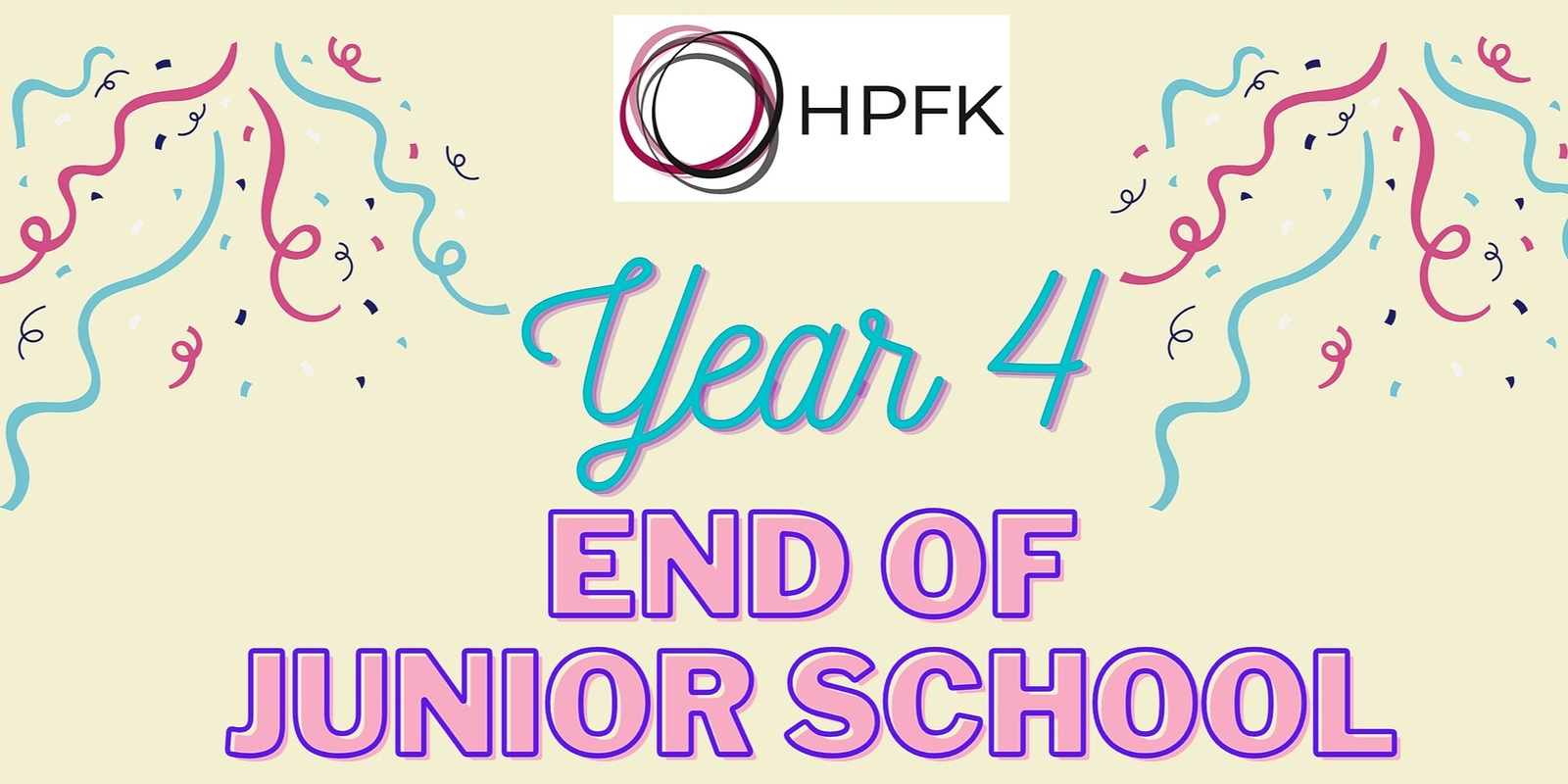 Banner image for HPFK Newlands Year 4 End of Year Celebration