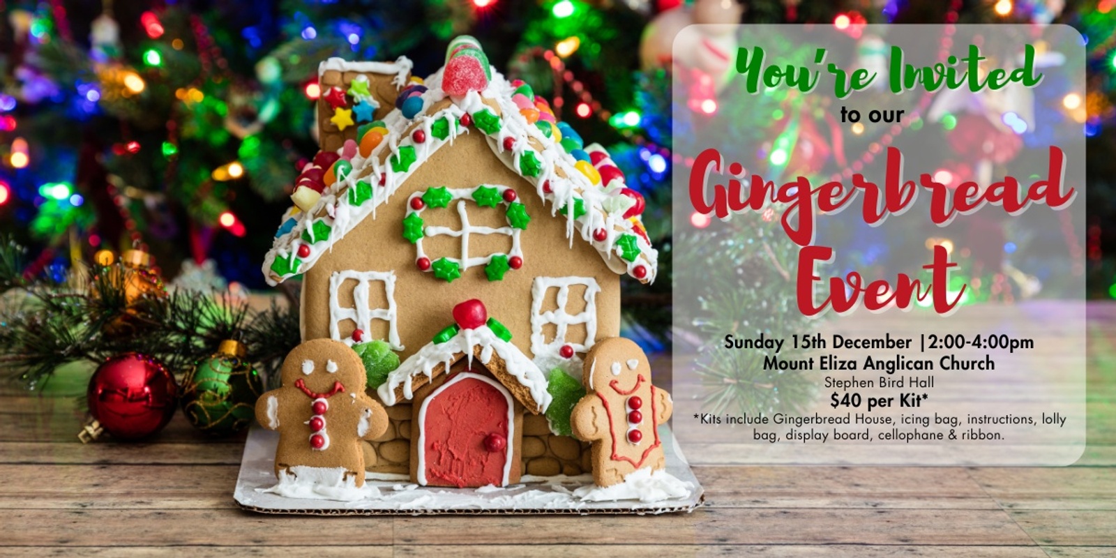 Banner image for Gingerbread House Event