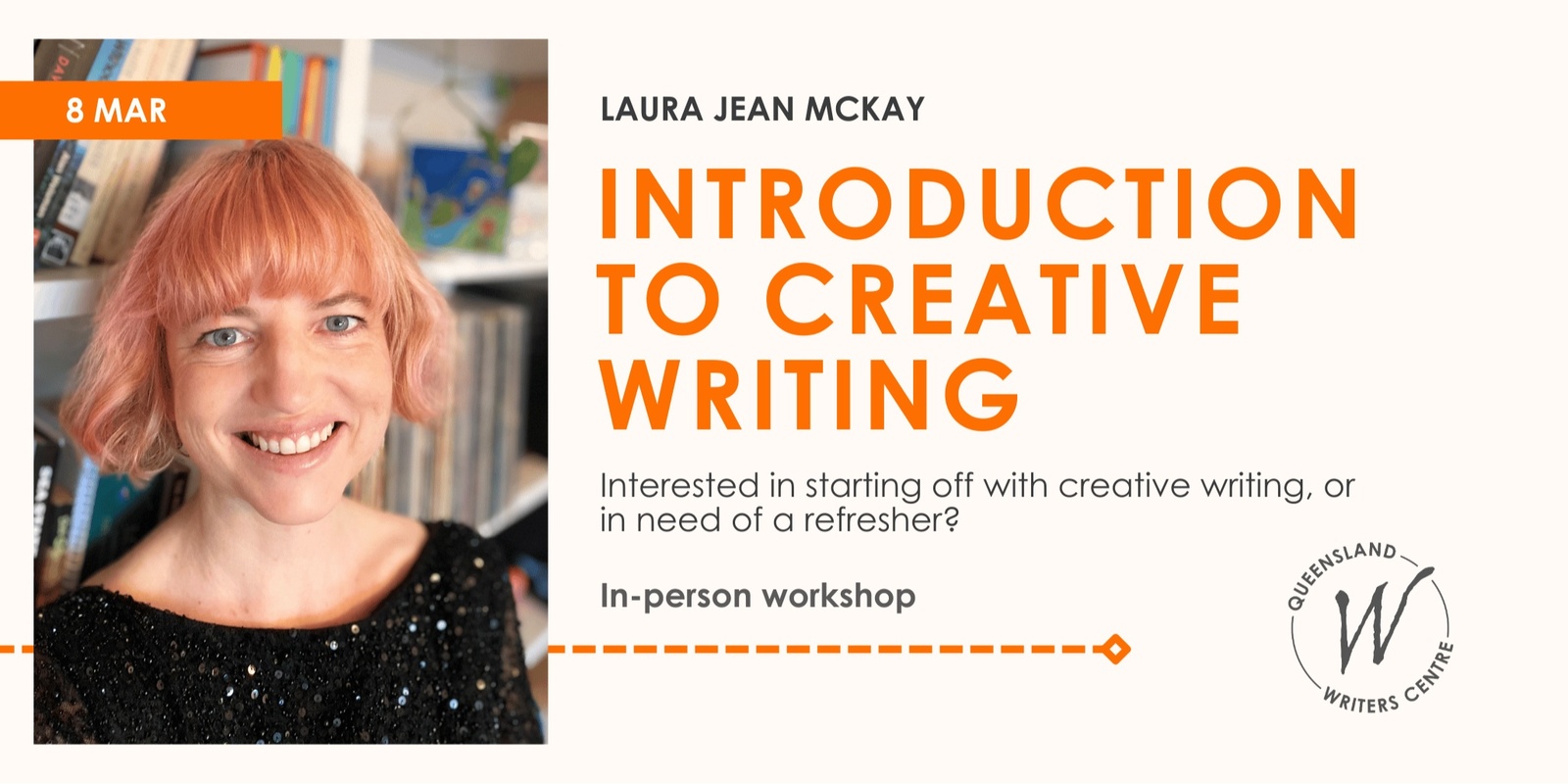 Banner image for Introduction To Creative Writing with Laura Jean McKay