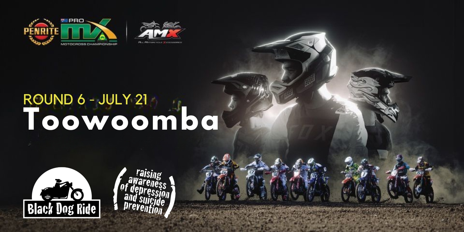 Banner image for Black Dog Ride - ProMX - Round 6 - Toowoomba, QLD Volunteers