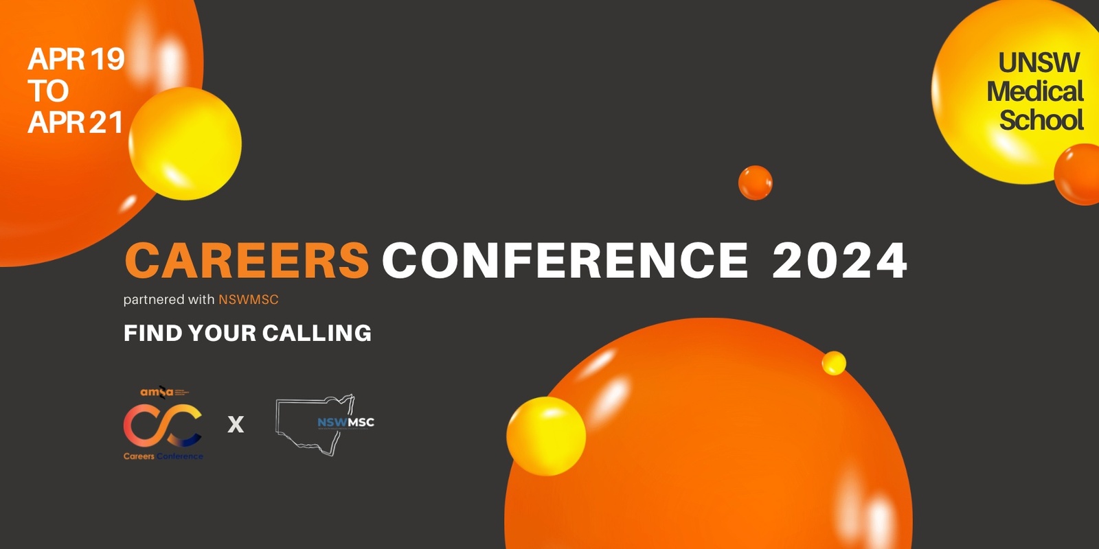 Banner image for AMSA x NSWMSC Careers Conference 2024