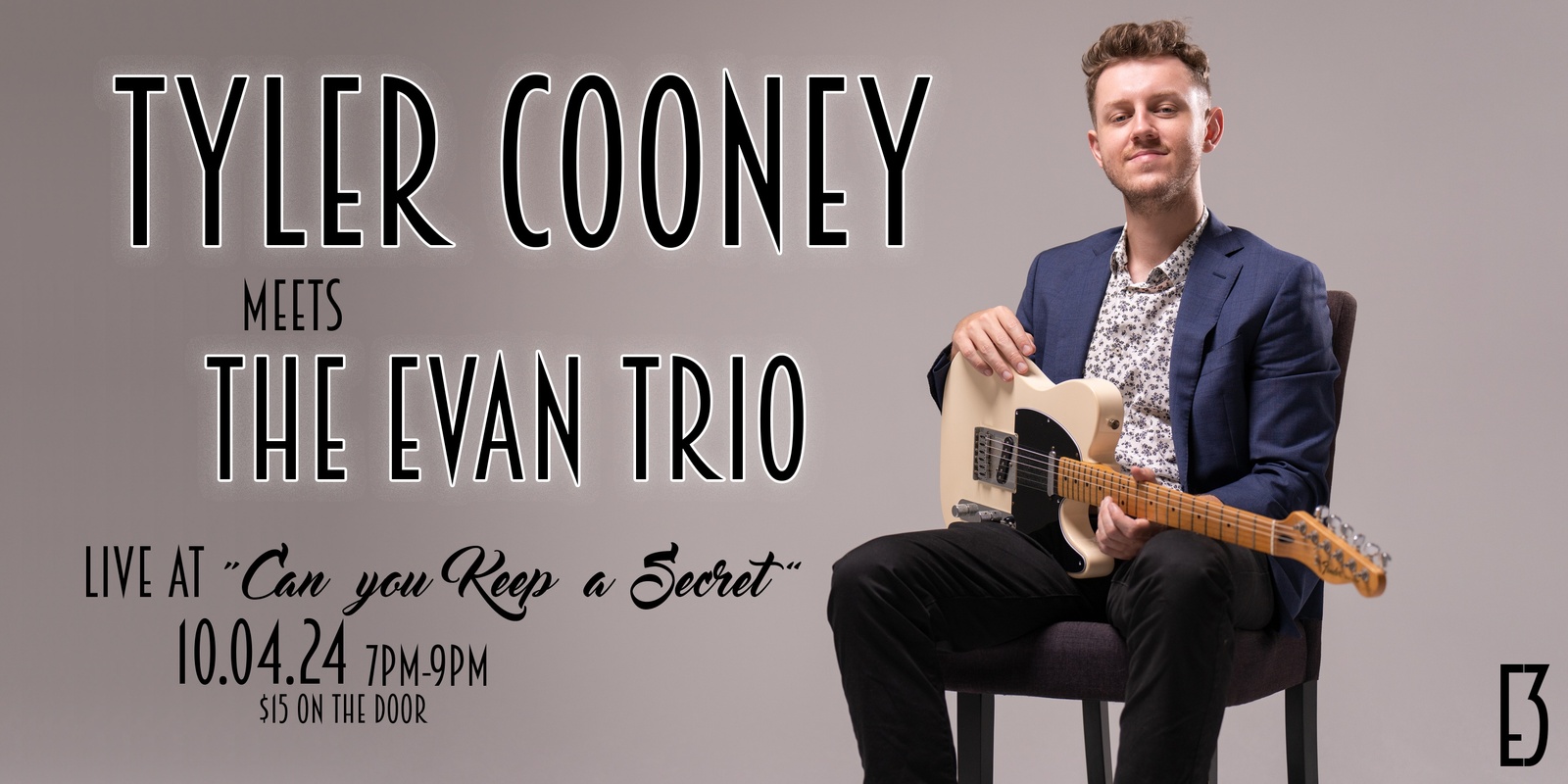Banner image for Tyler Cooney meets The Evan Trio