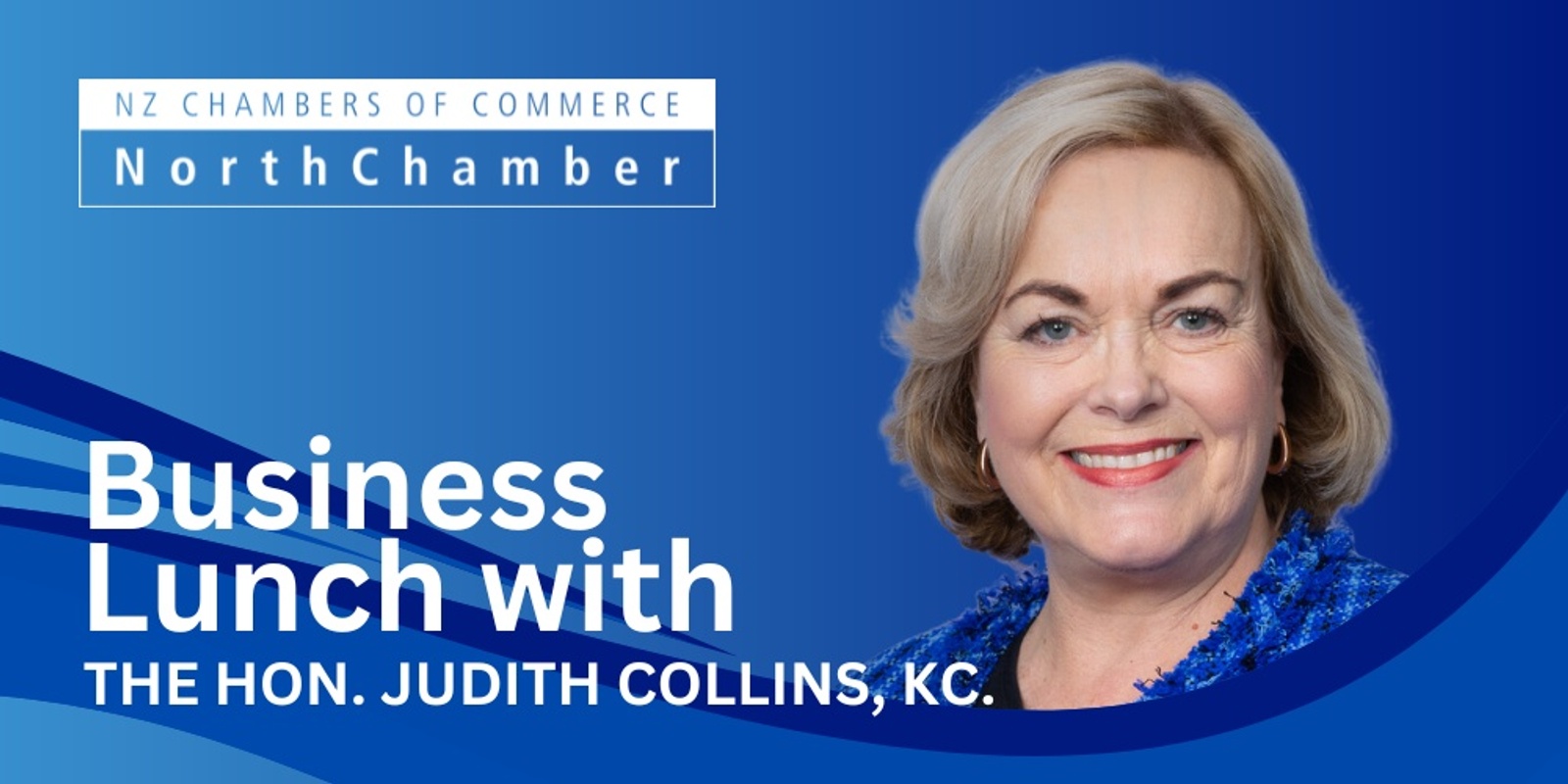 Banner image for Business Lunch with the Hon. Judith Collins KC