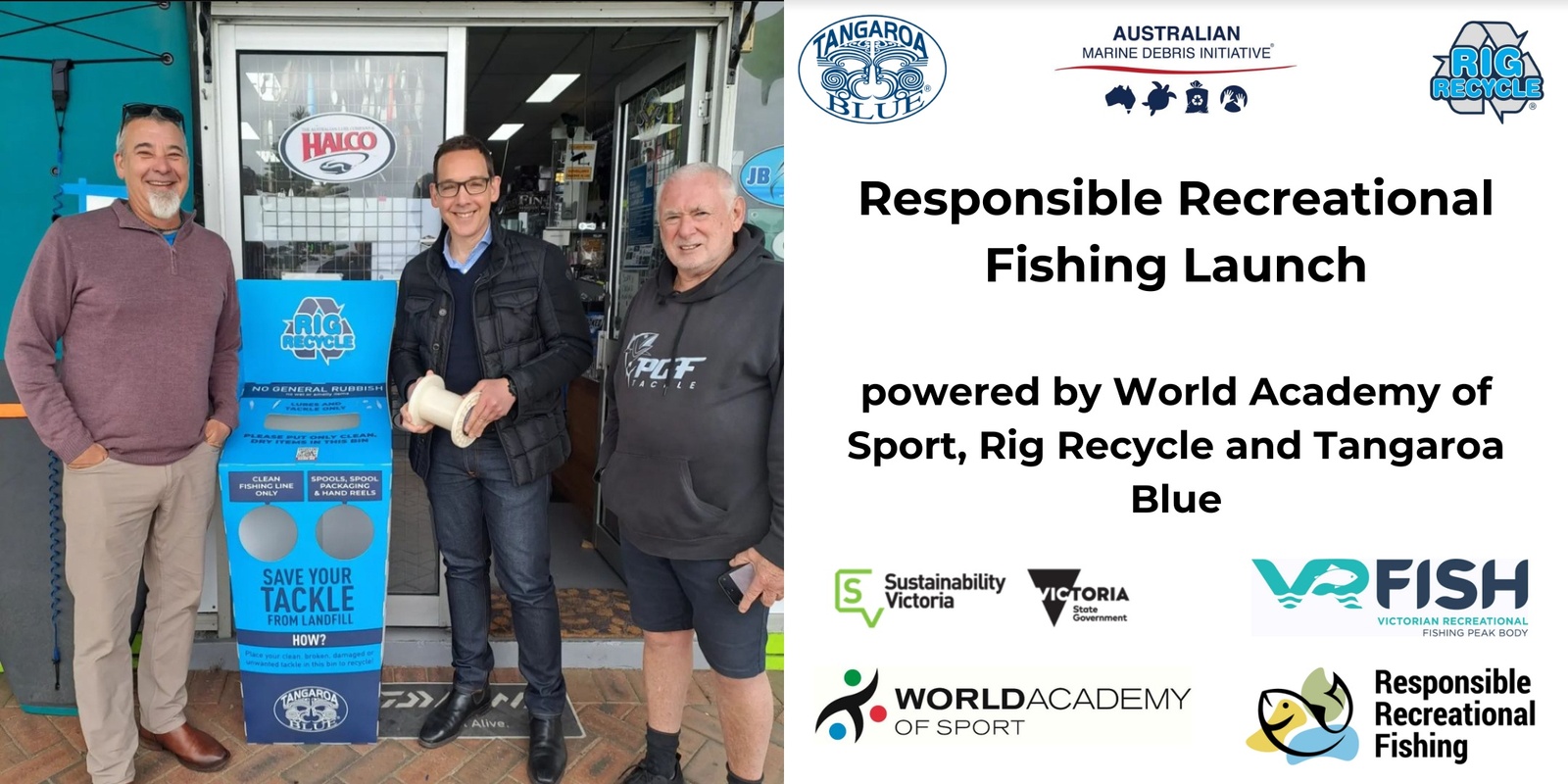 Banner image for Responsible Recreational Fishing Launch