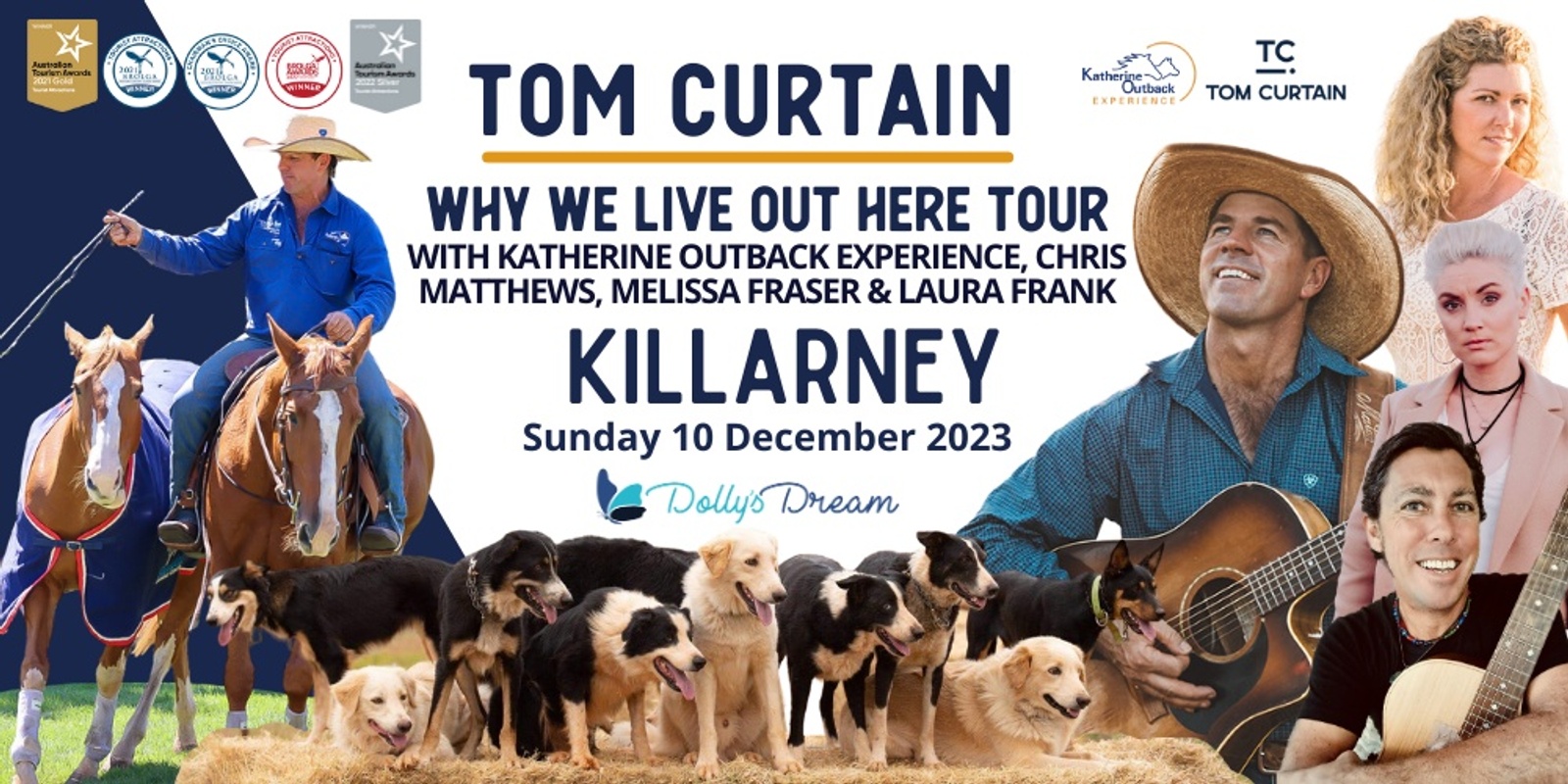 Banner image for Tom Curtain Tour -  KILLARNEY, QLD
