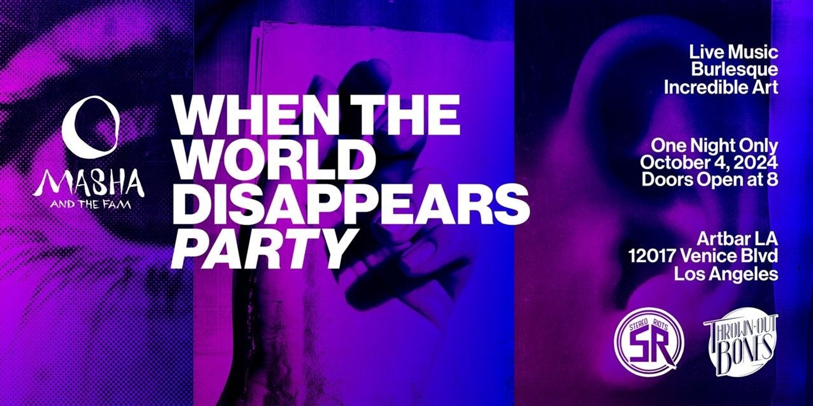 Banner image for When the World Disappears Party 