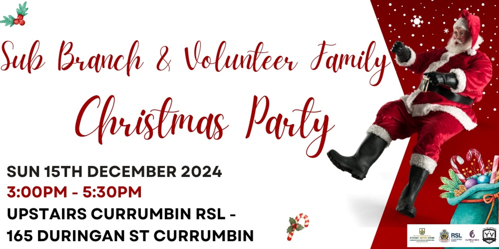 Banner image for Currumbin / Palm Beach RSL Sub Branch & Volunteer Family Christmas Party 