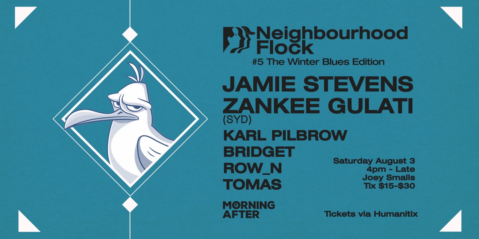 Banner image for Neighbourhood Flock 5 'The Winter Blues Edition'
