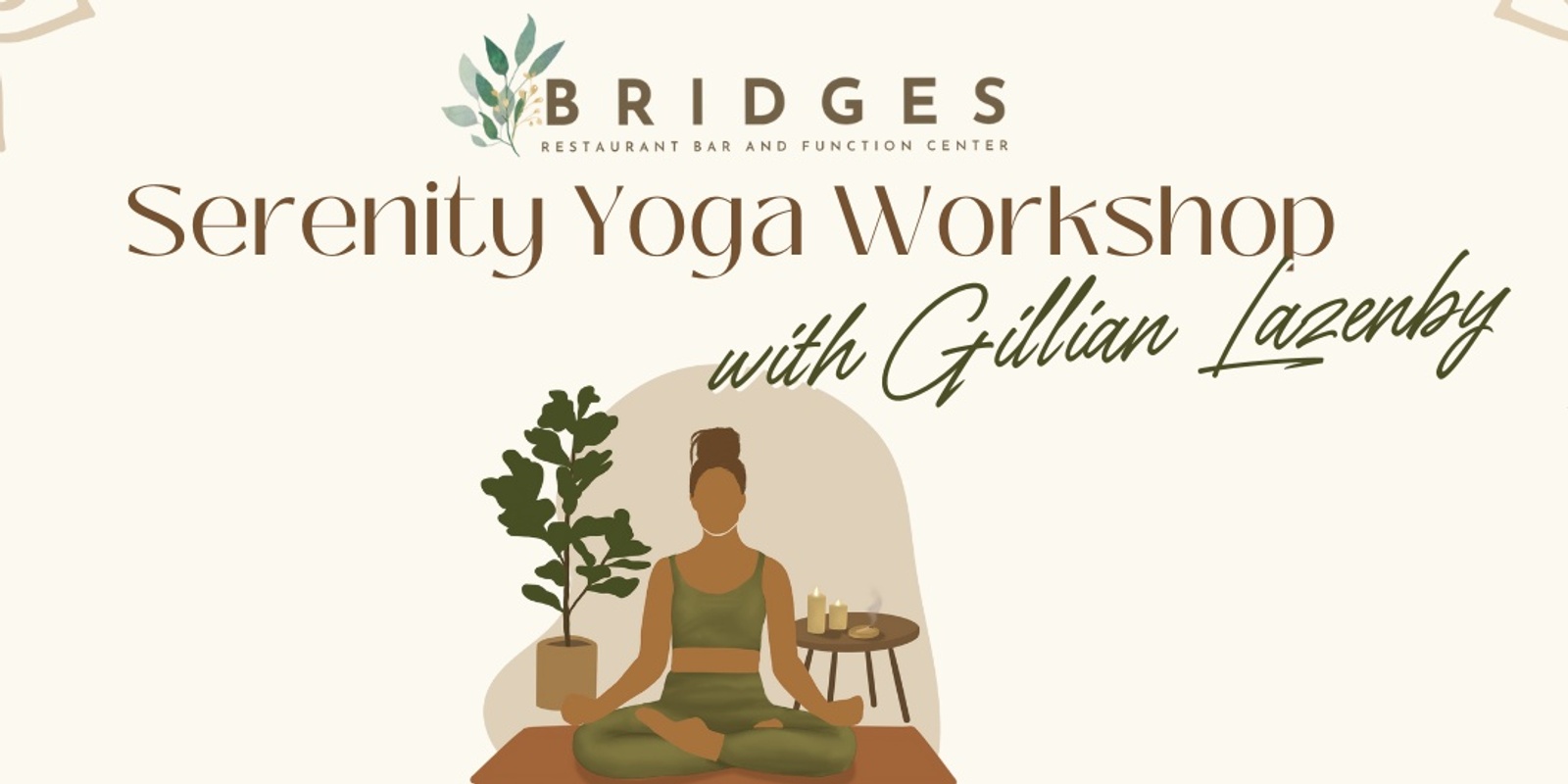 Banner image for Serenity Yoga Workshop @ Bridges