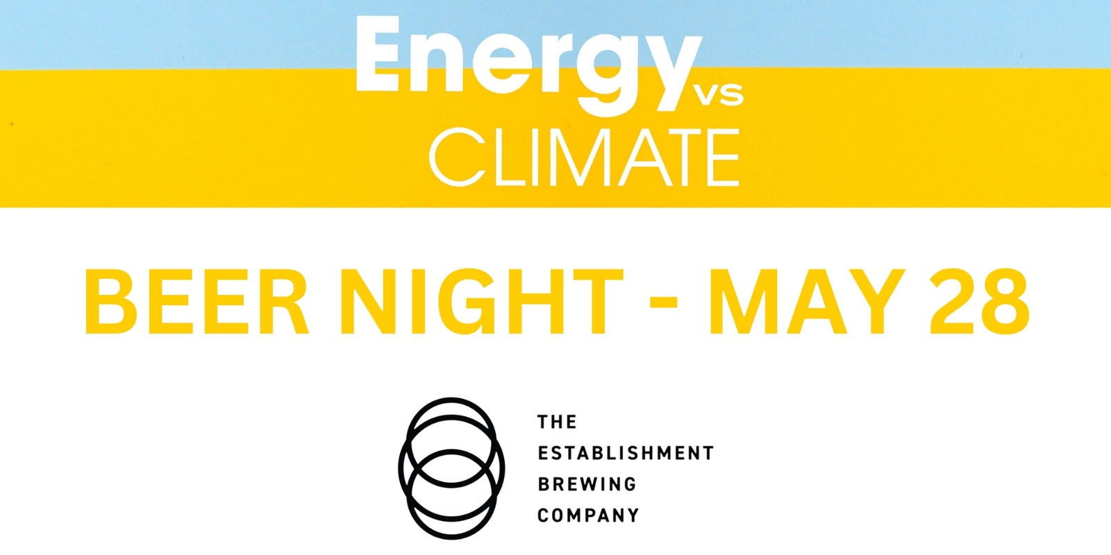 Banner image for Energy vs Climate Beer Night