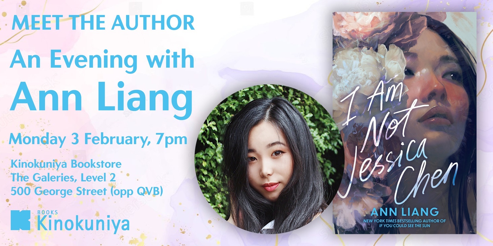 Banner image for An Evening with Ann Liang: I Am Not Jessica Chen