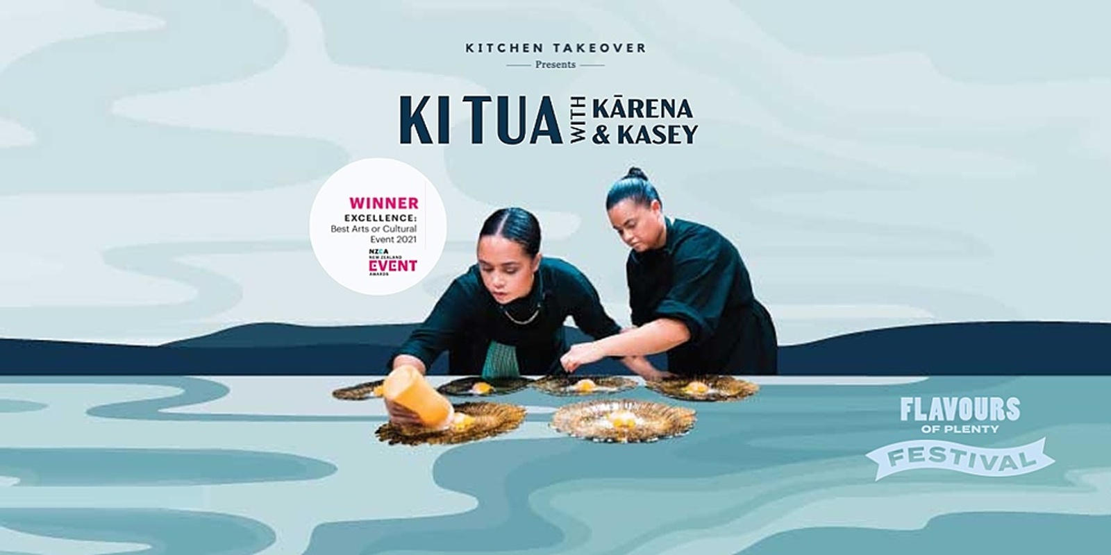 Banner image for Kitchen Takeover Presents: "Ki Tua with Kārena & Kasey" 