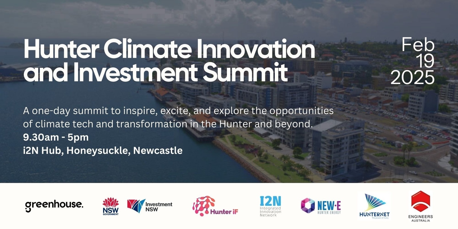 Banner image for Hunter Climate Innovation and Investment Summit