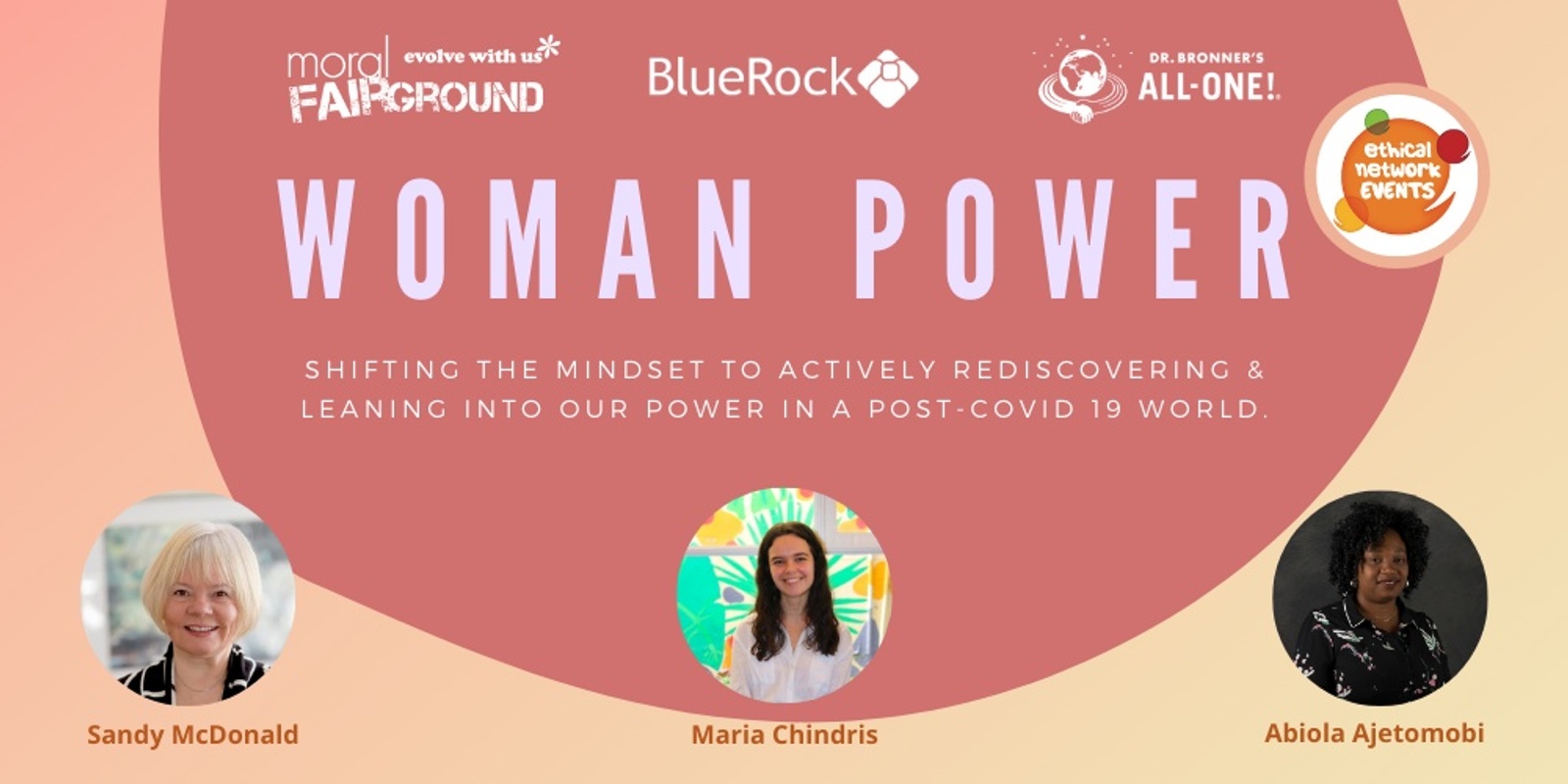Banner image for Woman Power: Woman Power: Shifting the mindset to actively rediscover & lean into our power in a post-COVID 19 world.