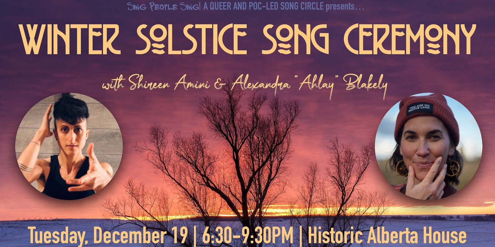 Banner image for Winter Solstice Song Ceremony in PDX