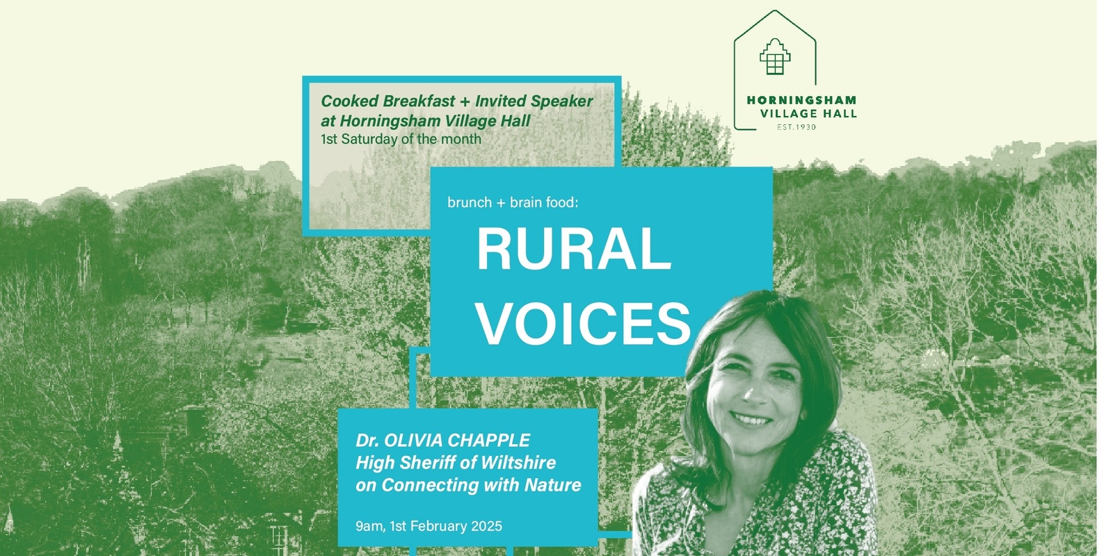 Banner image for Rural Voices - Breakfast + Talk with Dr Olivia Chapple