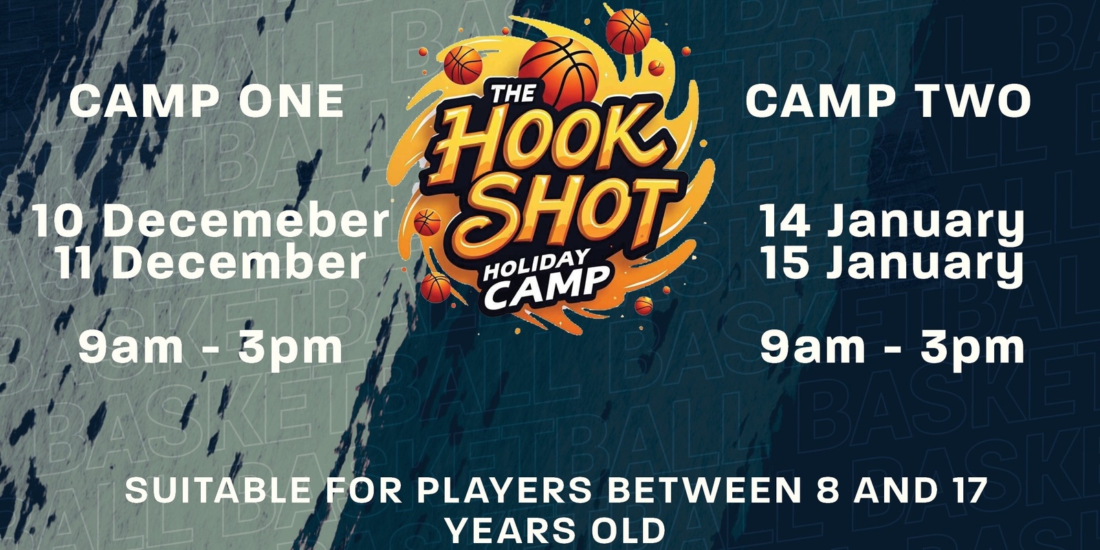 Banner image for 2024 The Hook Shot Holiday Camp