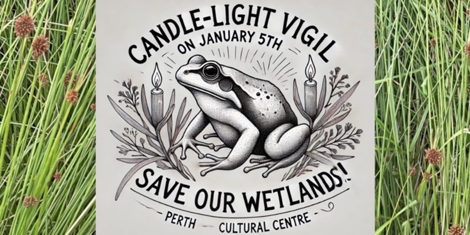 Banner image for Candle-light Vigil to Save the Wetlands