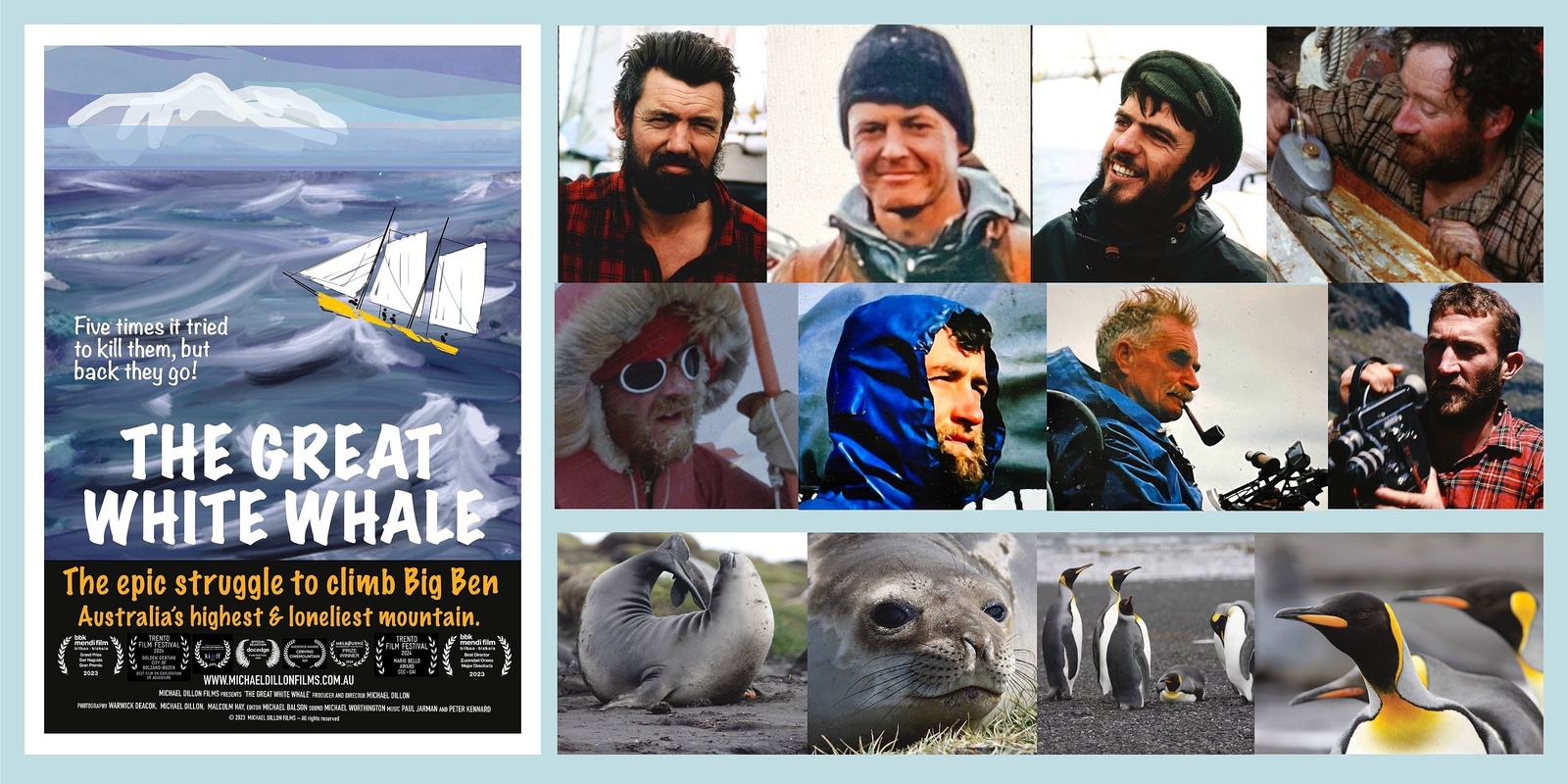 Banner image for THE GREAT WHITE WHALE Q&A with filmmaker MICHAEL DILLON