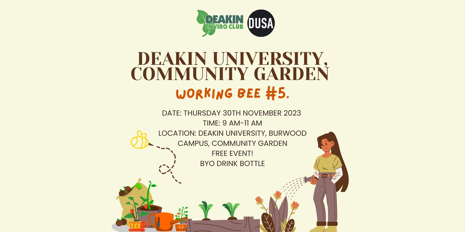 Banner image for Deakin Community Garden Working Bee #5