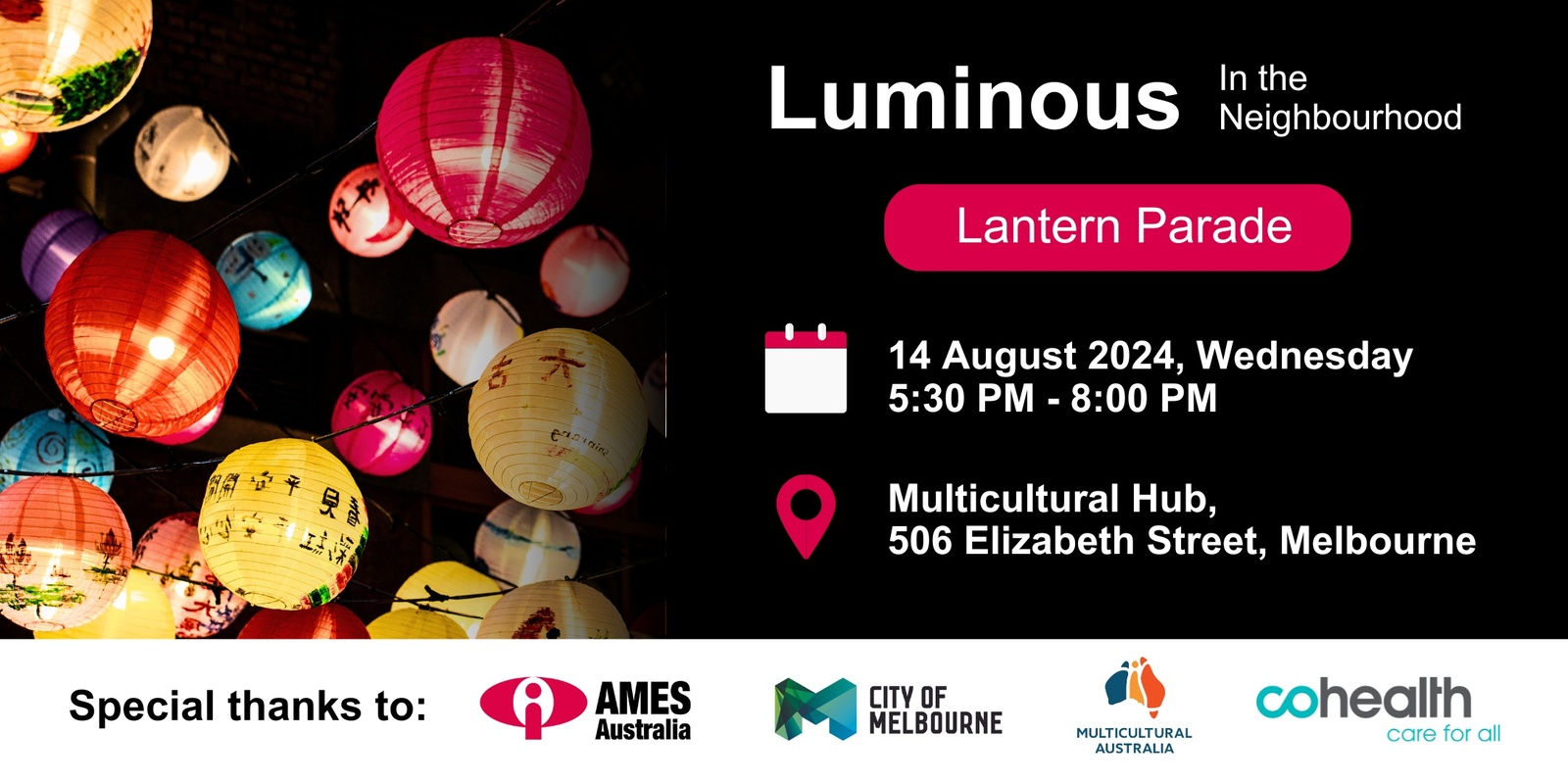 Banner image for Luminous Lantern Parade