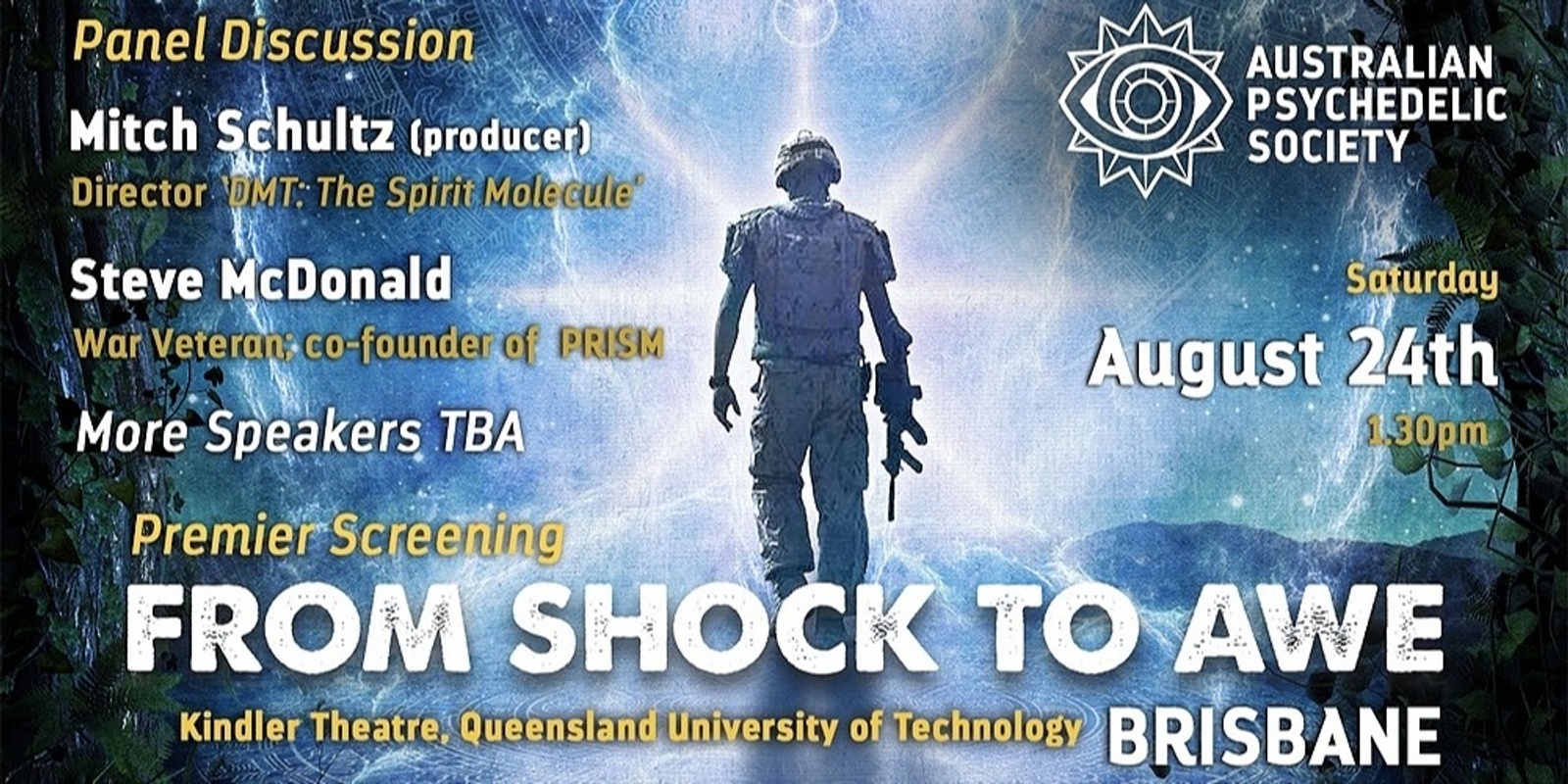Banner image for 'From Shock to Awe' Premier Screening - Brisbane