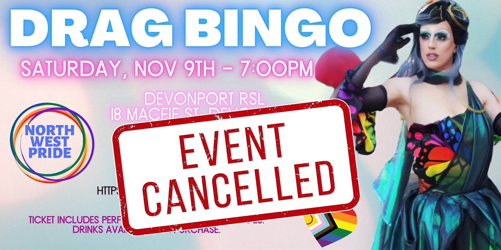 Banner image for Drag Bingo @ Devonport RSL - CANCELLED