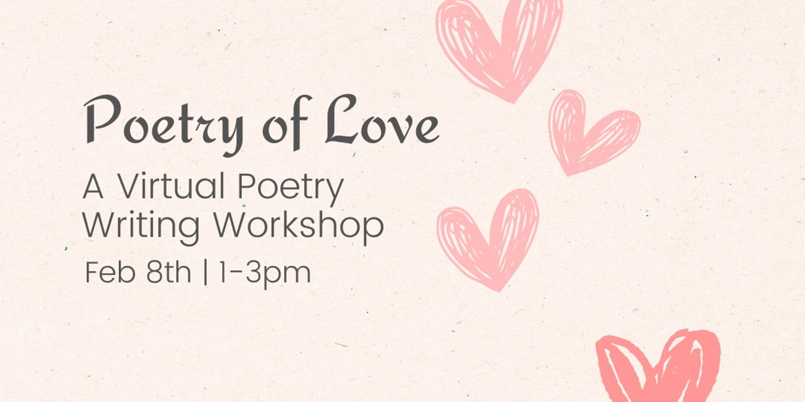 Banner image for Poetry of Love