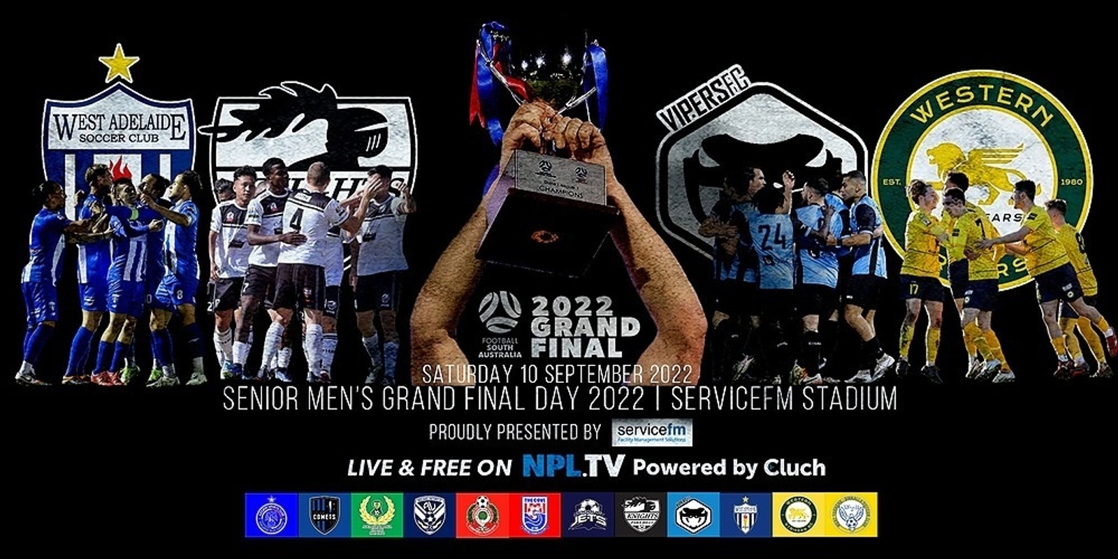 Banner image for Senior Men's Grand Final Day 2022 (SATURDAY - SL1 + SL2)| Presented by ServiceFM