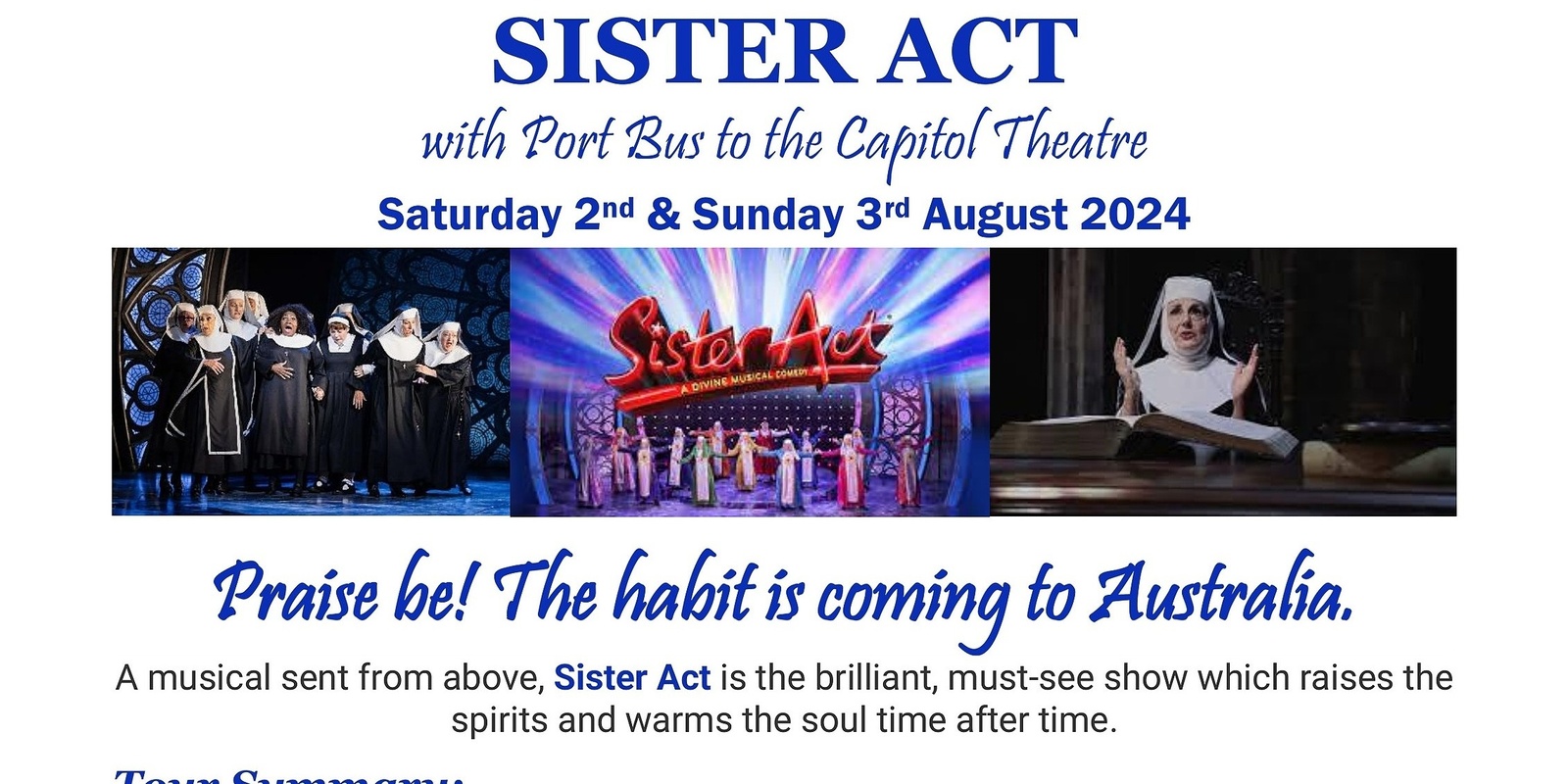 Banner image for SISTER ACT