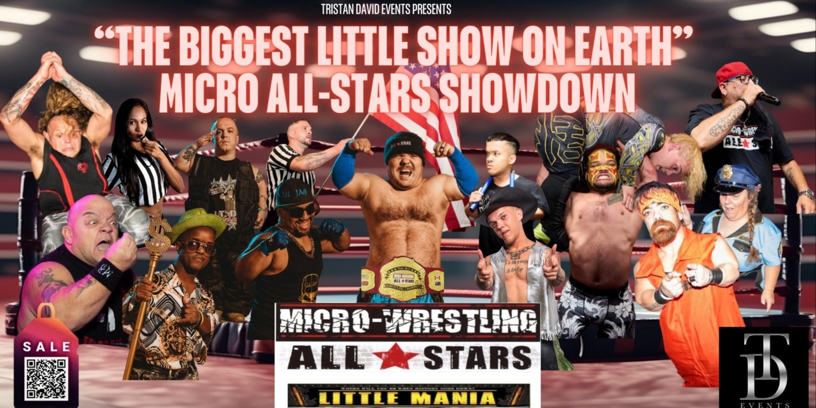 Banner image for "The Biggest Little Show on Earth: Micro Wrestling All-Stars Showdown"