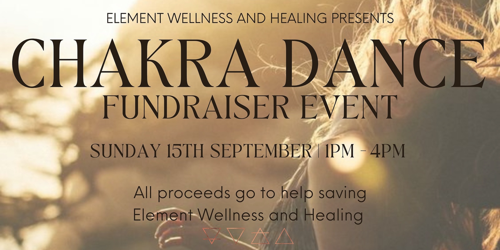 Banner image for Chakradance Fundraiser Event - Help Save Element Wellness and Healing