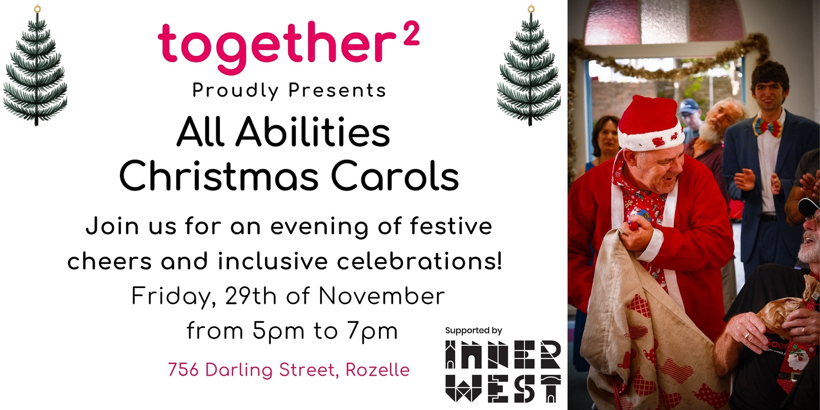 Banner image for together2's All Abilities Christmas Carols 