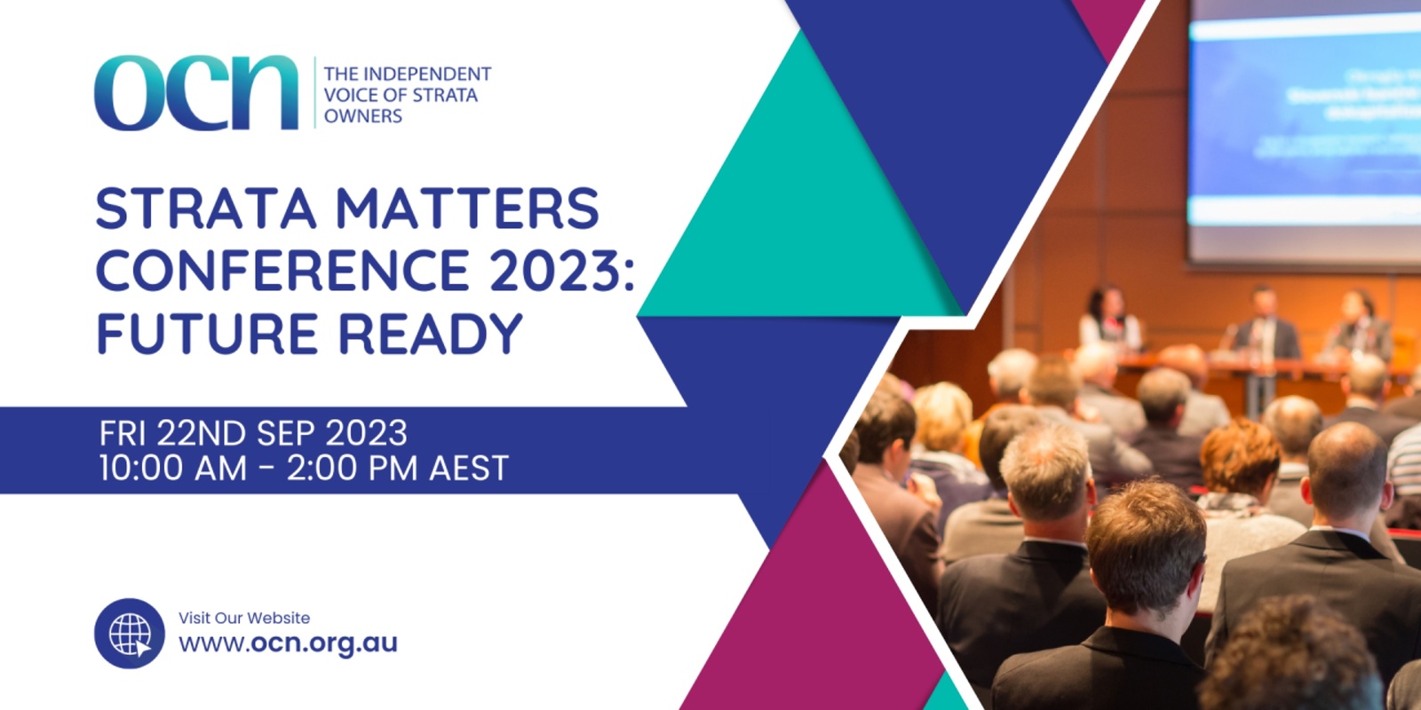 Banner image for STRATA MATTERS CONFERENCE 2023: FUTURE READY -  TICKETS SOLD OUT ..... Live streaming option still available