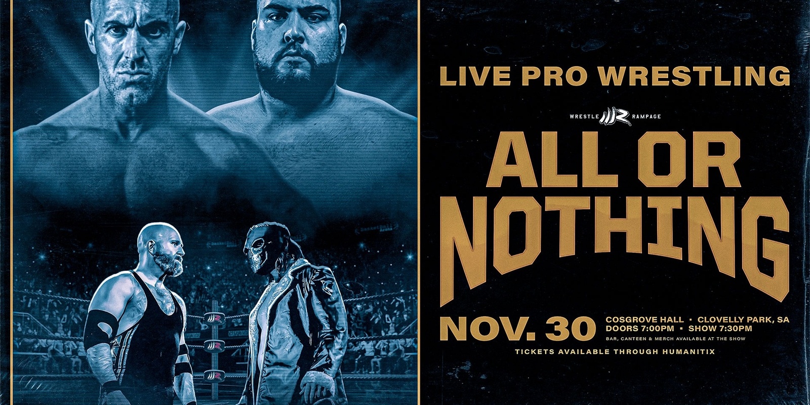 Banner image for Wrestle Rampage: All or Nothing (All ages)