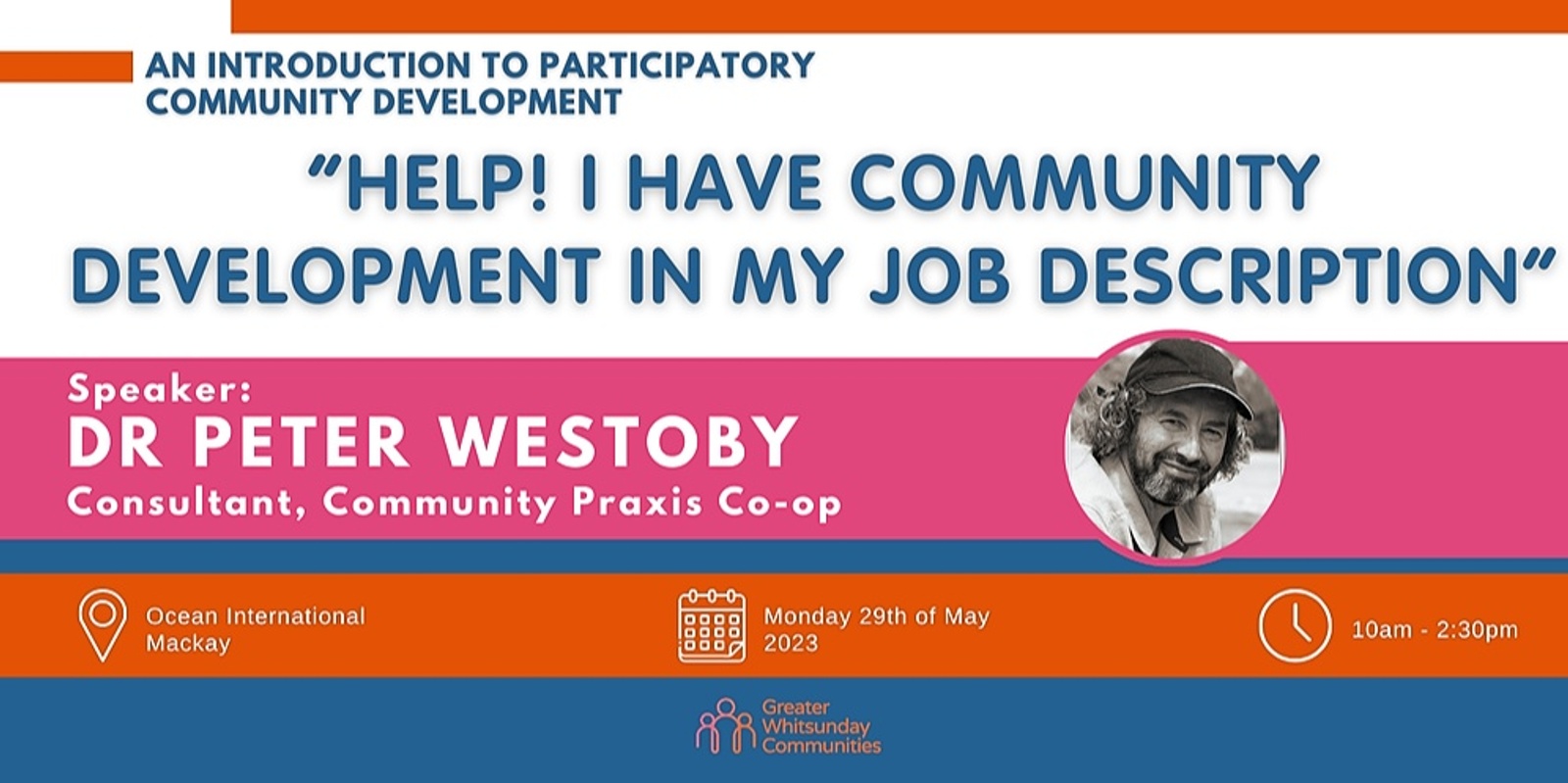 Banner image for "Help! I have Community Development in my job description"