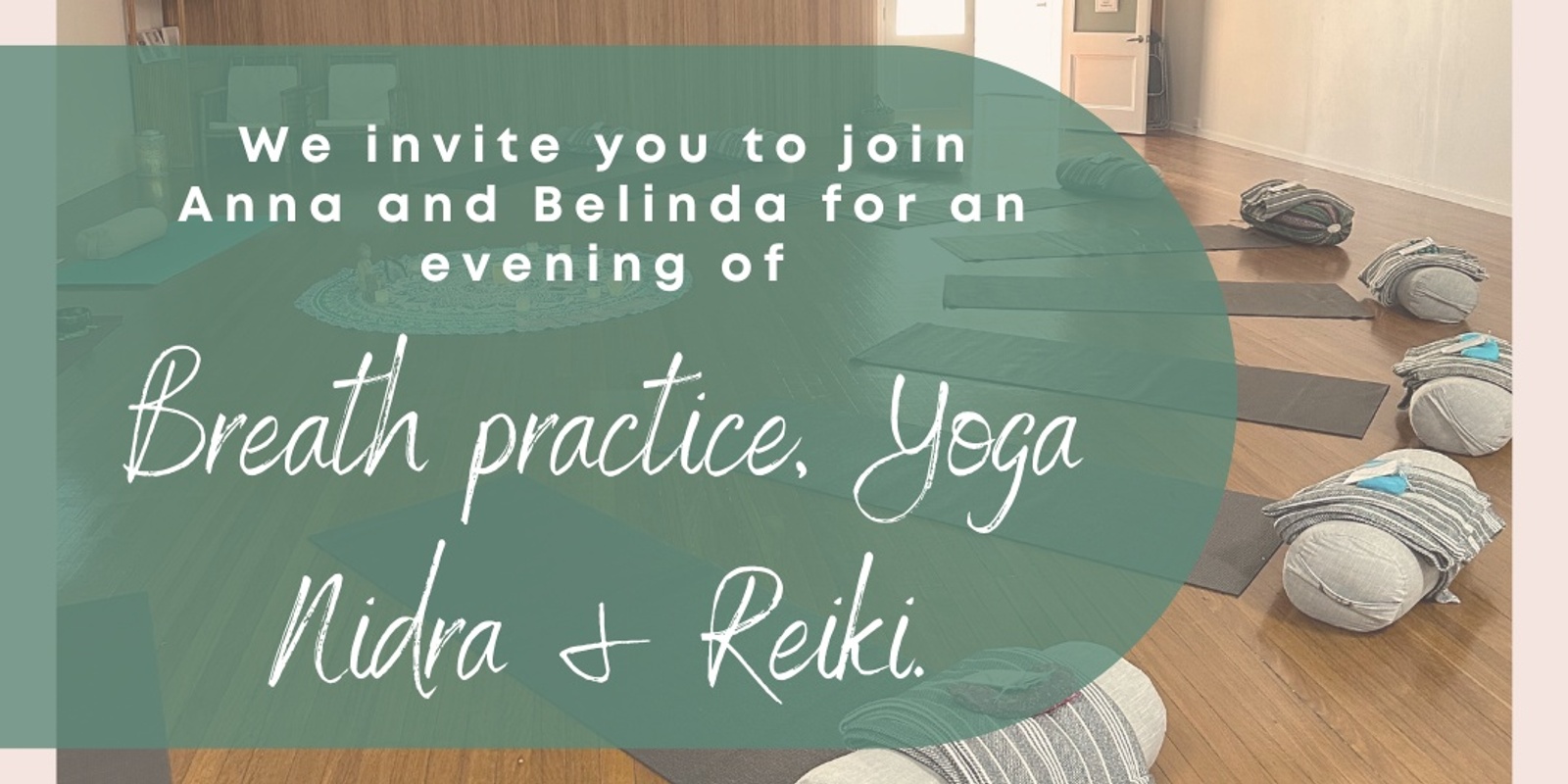 Banner image for Breath practice, Yoga Nidra and Reiki 