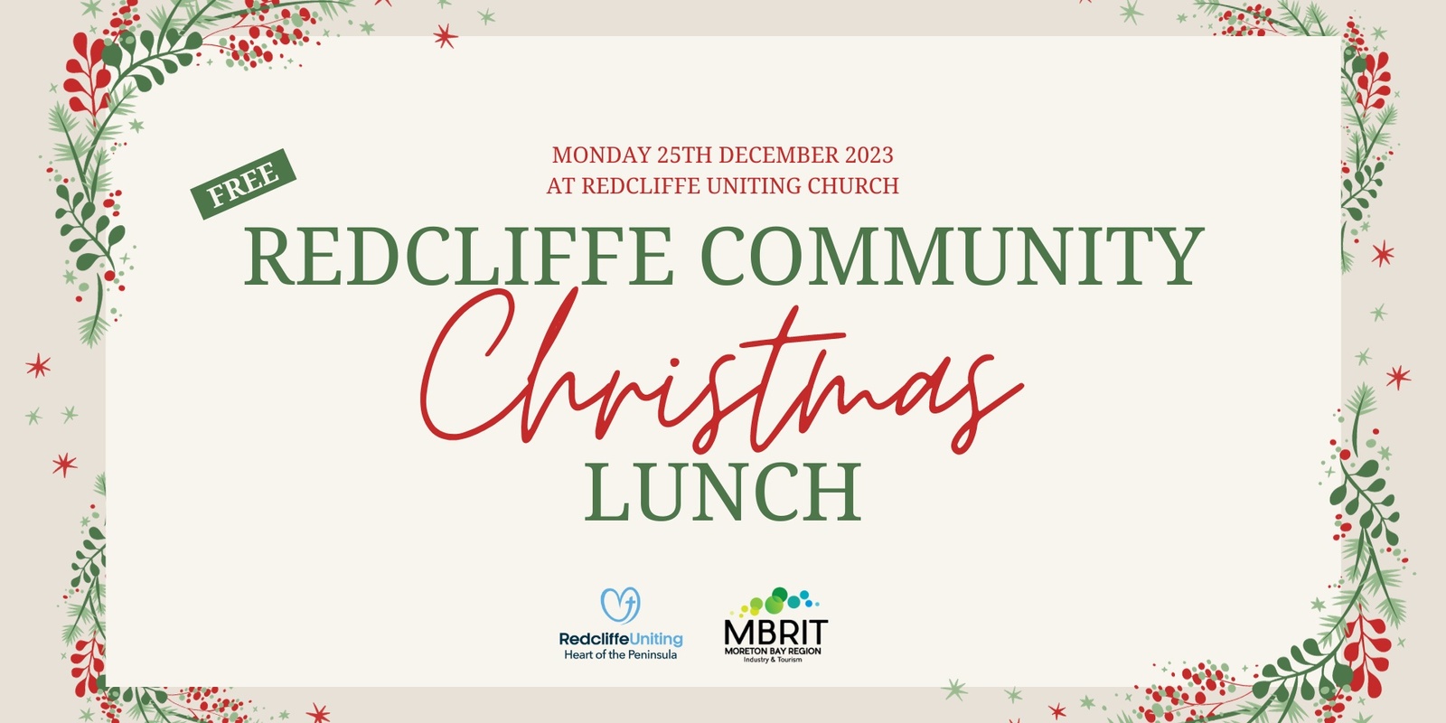 Redcliffe Community Christmas Lunch Humanitix