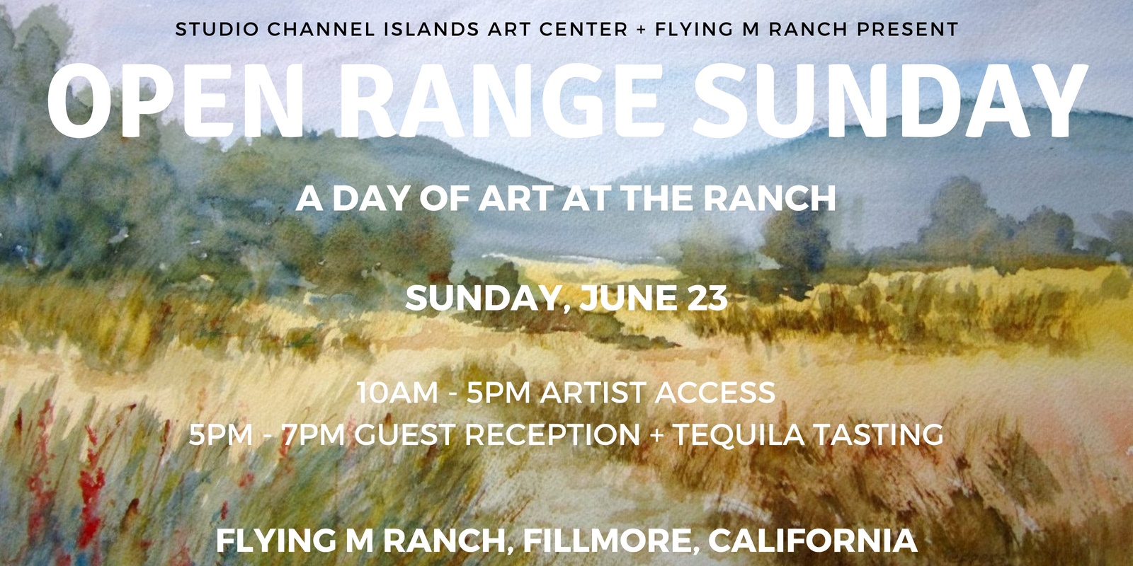 Banner image for Open Range Sunday: A Day of Art at Flying M Ranch 