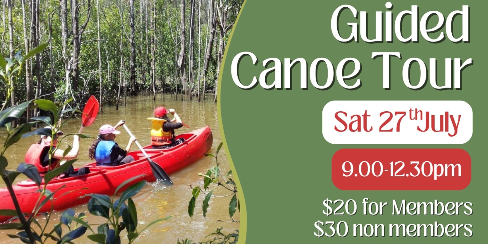 Banner image for Guided Canoe Tour