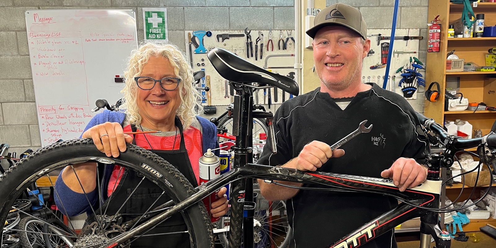 Banner image for 26 August, 2 & 6 Sept, 2024 "Basics" bike maintenance course (3 weekday afternoon sessions)