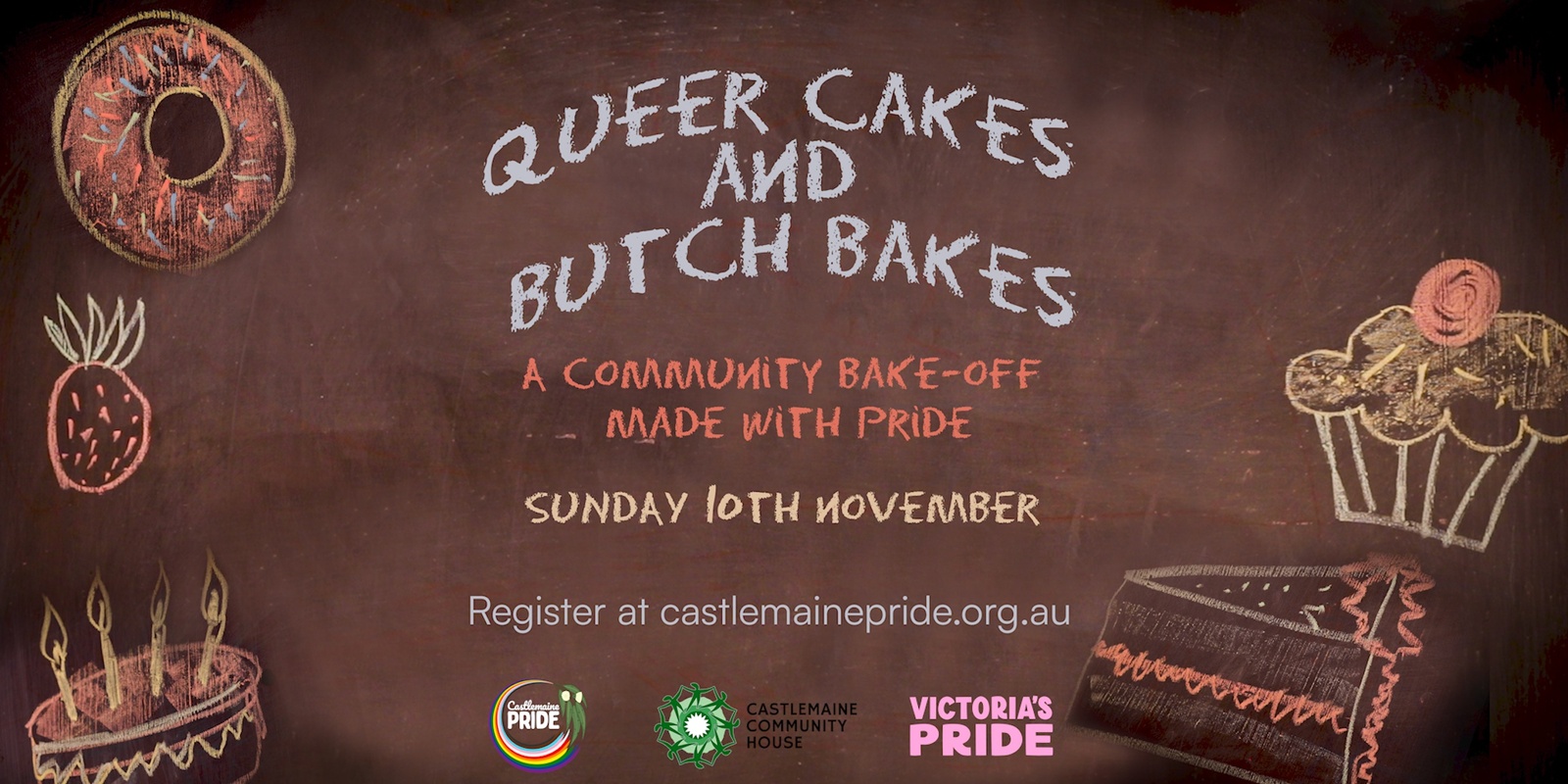 Banner image for Queer Cakes & Butch Bakes